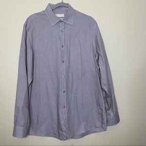 Men’s Michael Kors long sleeve button down shirt, size 34/35 neck 16 1/2